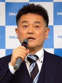 写真1：Dell EMC（EMCジャパン）でDPS事業本部長を務める今井浩氏